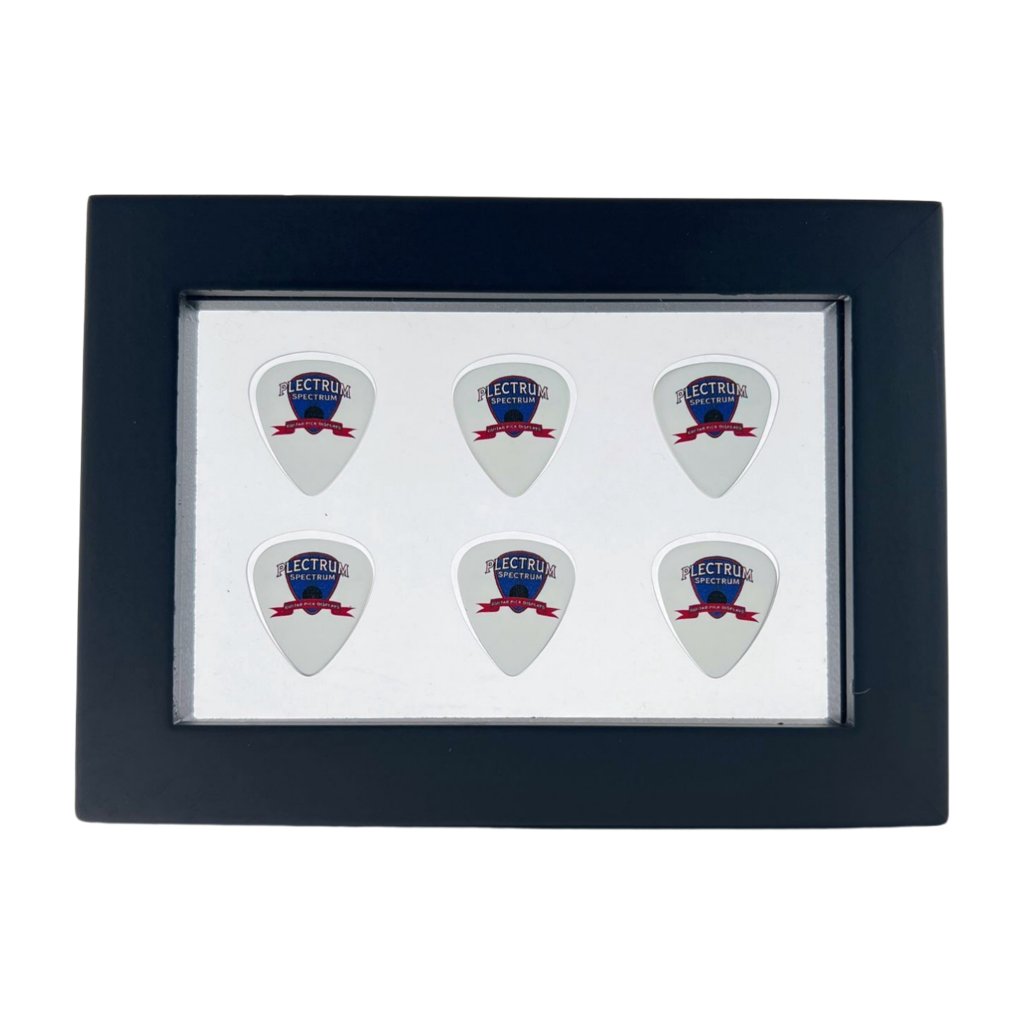 4" x 6" CLEAR Horizontal - Holds 6 Guitar Picks