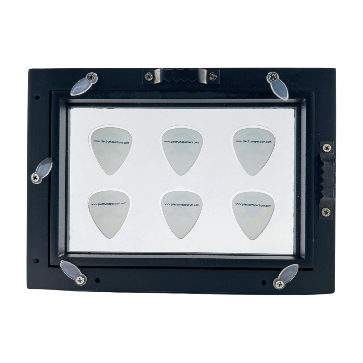 4" x 6" CLEAR Horizontal - Holds 6 Guitar Picks