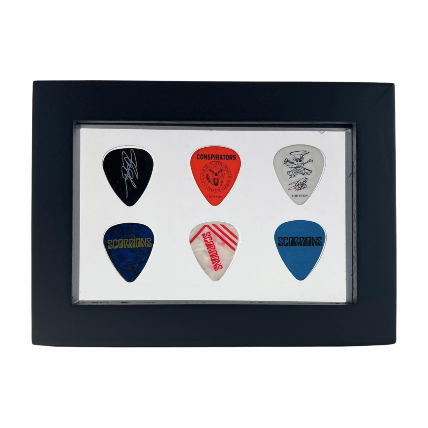 4" x 6" CLEAR Horizontal - Holds 6 Guitar Picks