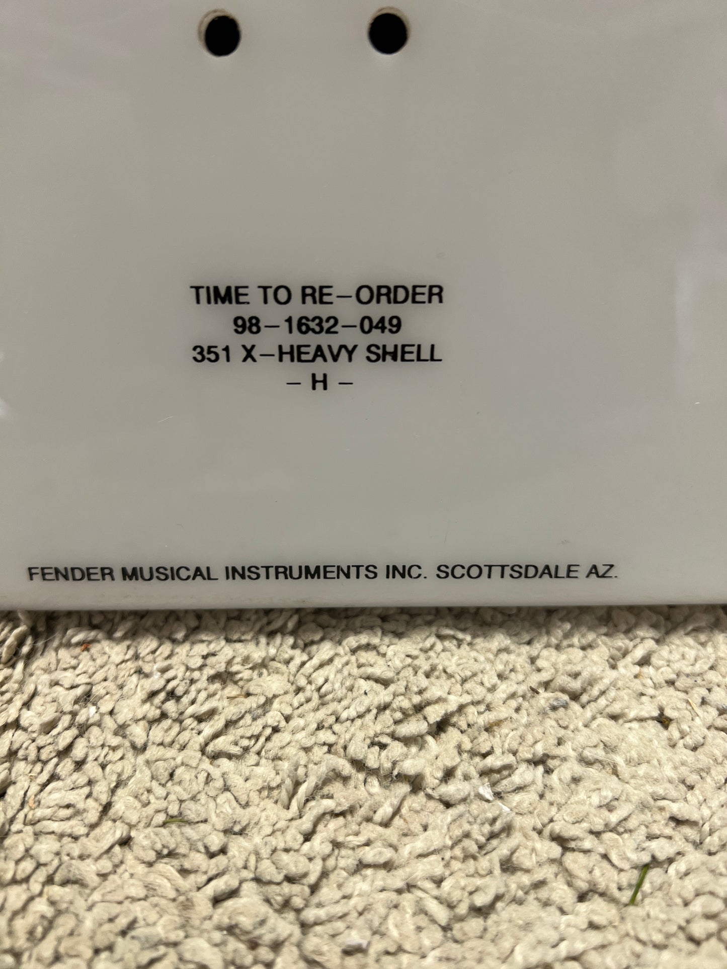 Fender Pickpacks Store Display, 1990's