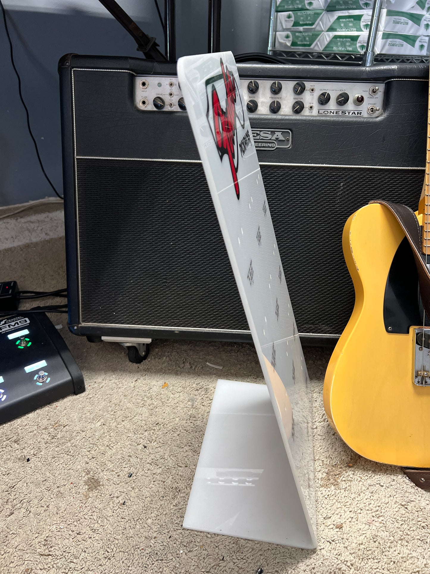 Fender Pickpacks Store Display, 1990's