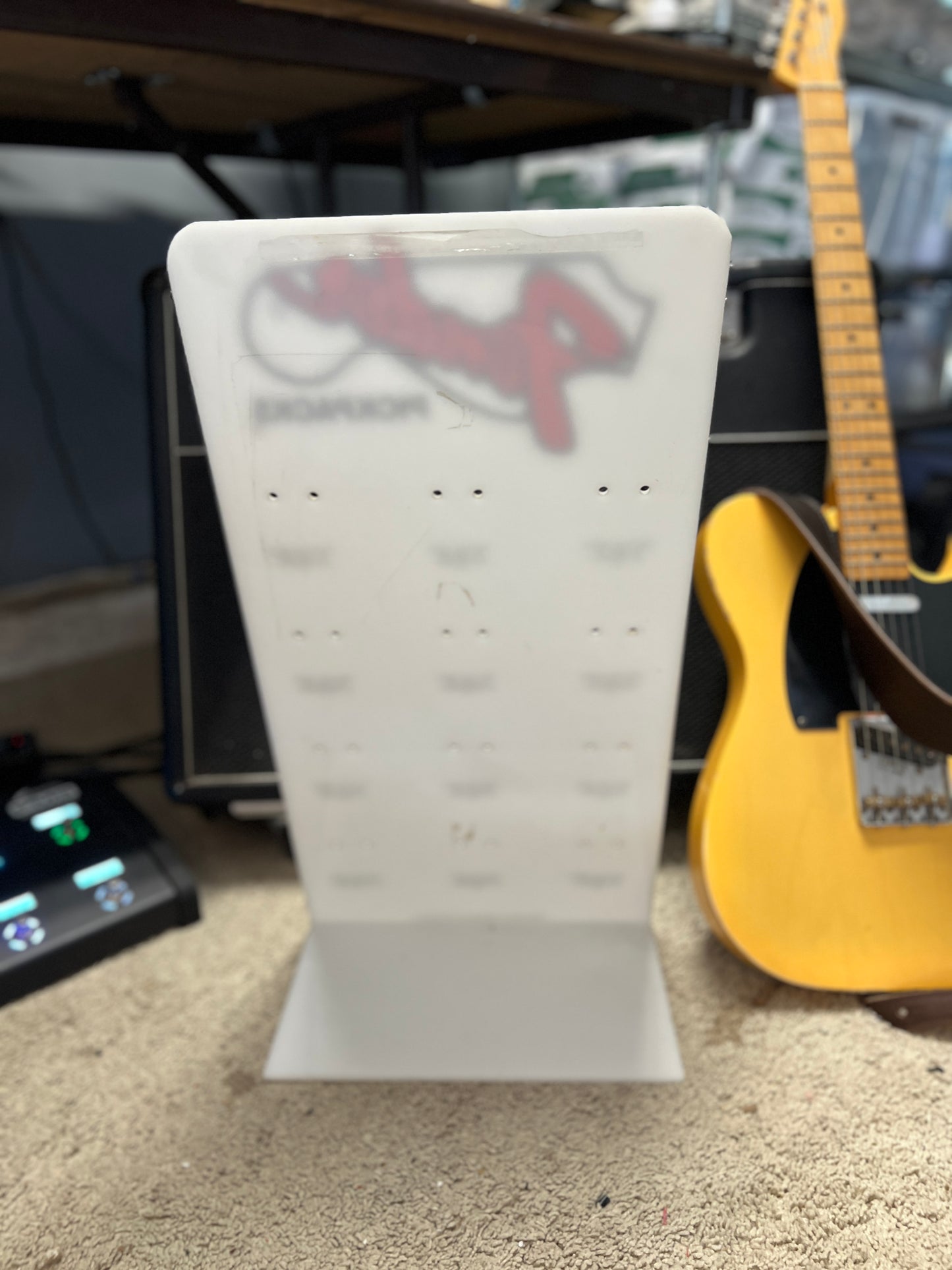 Fender Pickpacks Store Display, 1990's