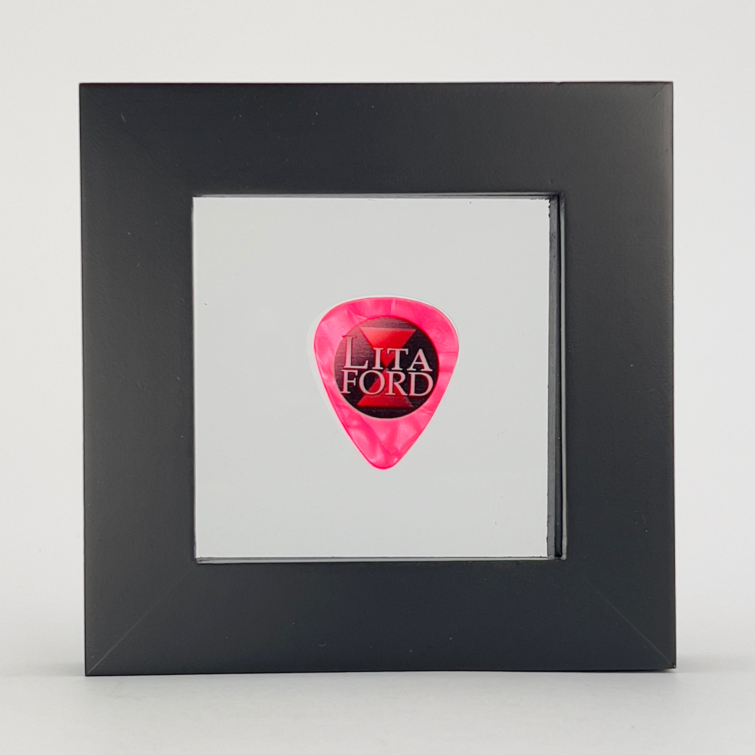 lyrlody Gitarren Pick Display Rahmen, Gitarren Pick Rahmen mit 12 Plektren für den Wand Desktop lyrlody Gitarren Pick Display Rahmen, Gitarren Pick Rahmen mit 12 Plektren für den Wand Desktop