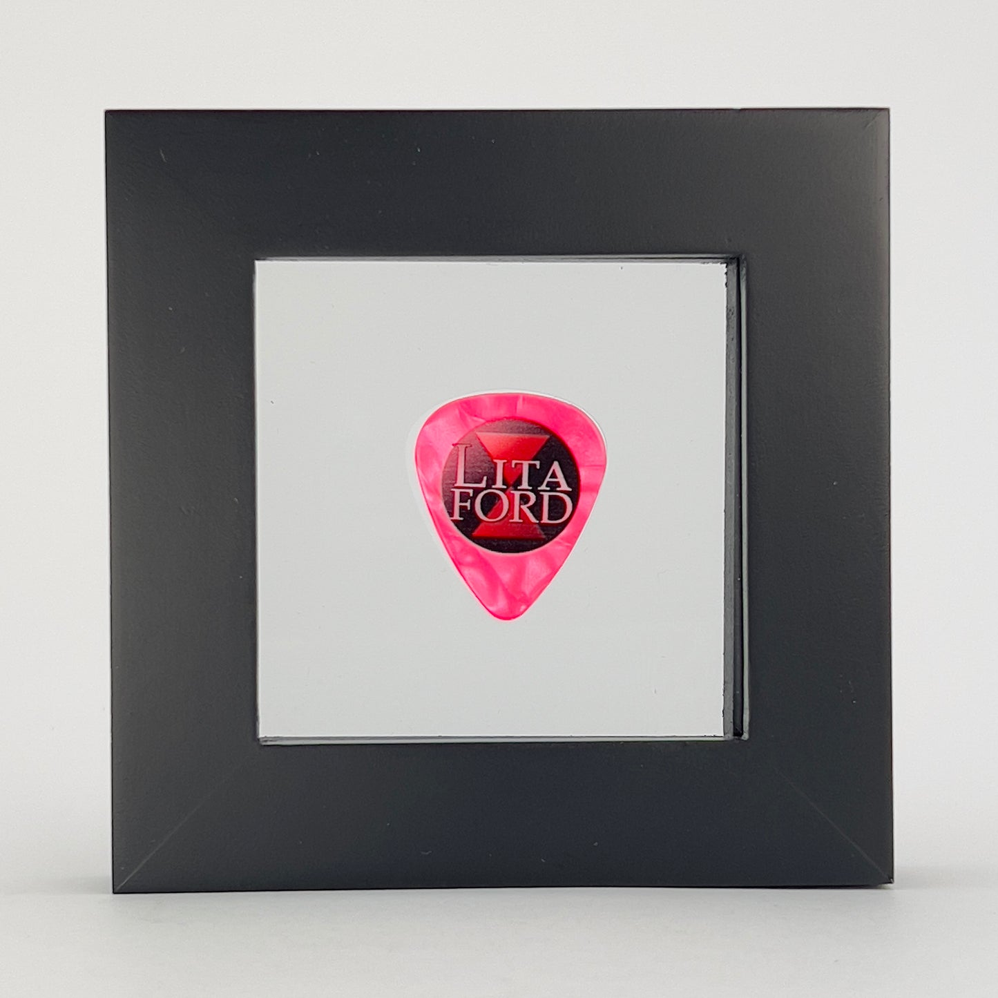 3" x 3" Regular #351 Guitar Pick Display Frame - CLEAR