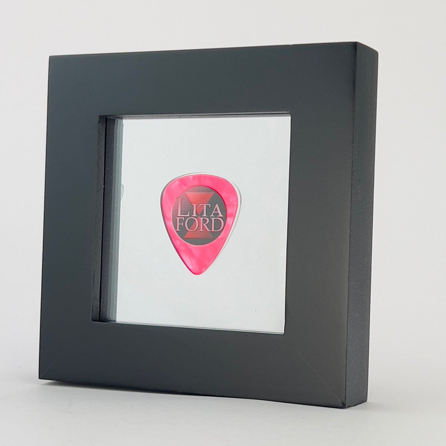 3" x 3" Regular #351 Guitar Pick Display Frame - CLEAR