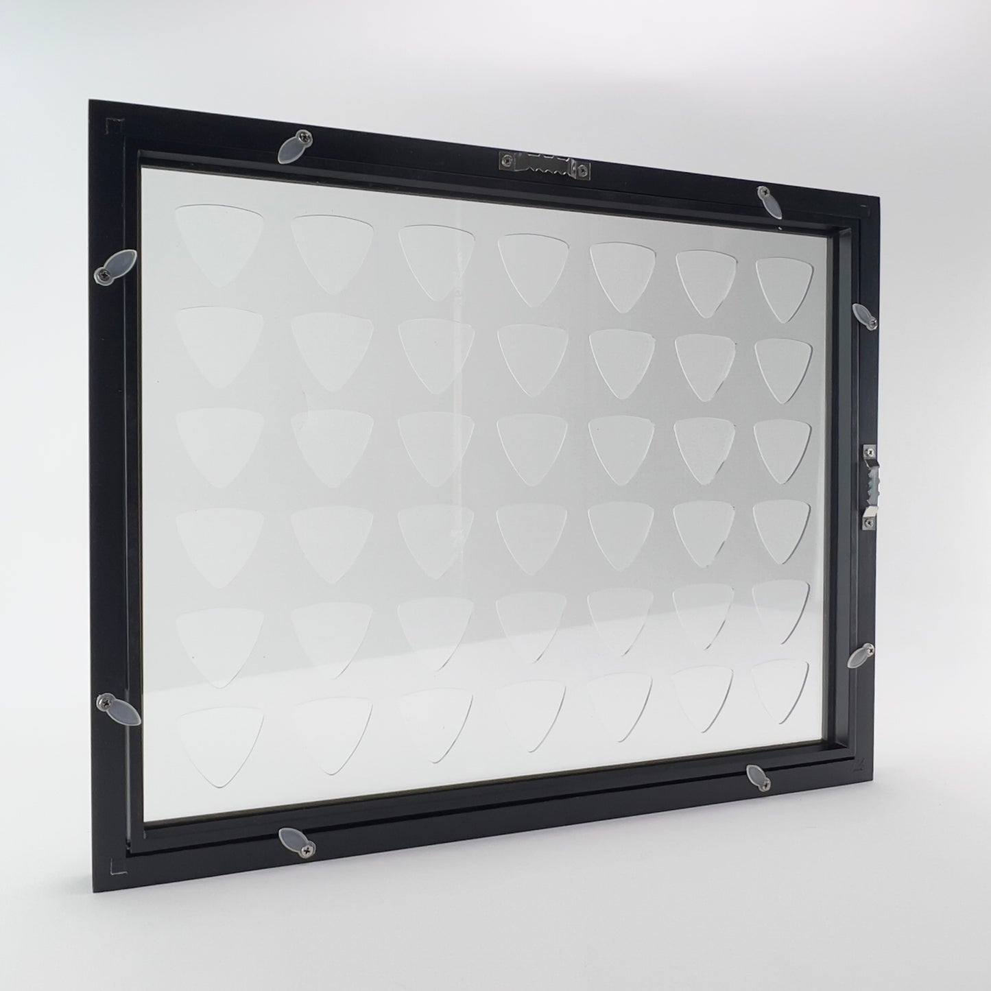 11" x 14" #346 TRIANGLE BASS Guitar Pick Display - CLEAR