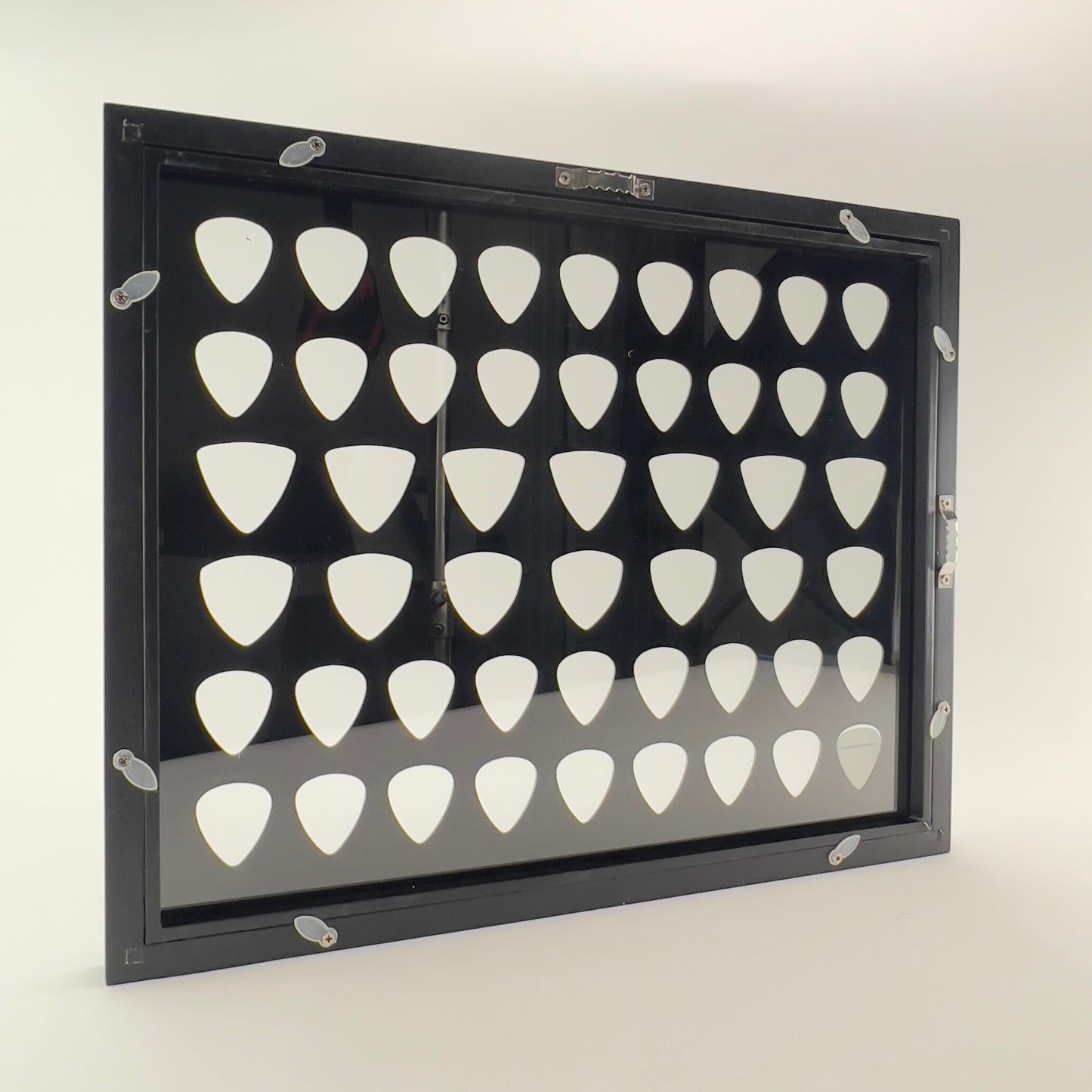 11" x 14" Combination Guitar Pick/Bass Pick Display - BLACK