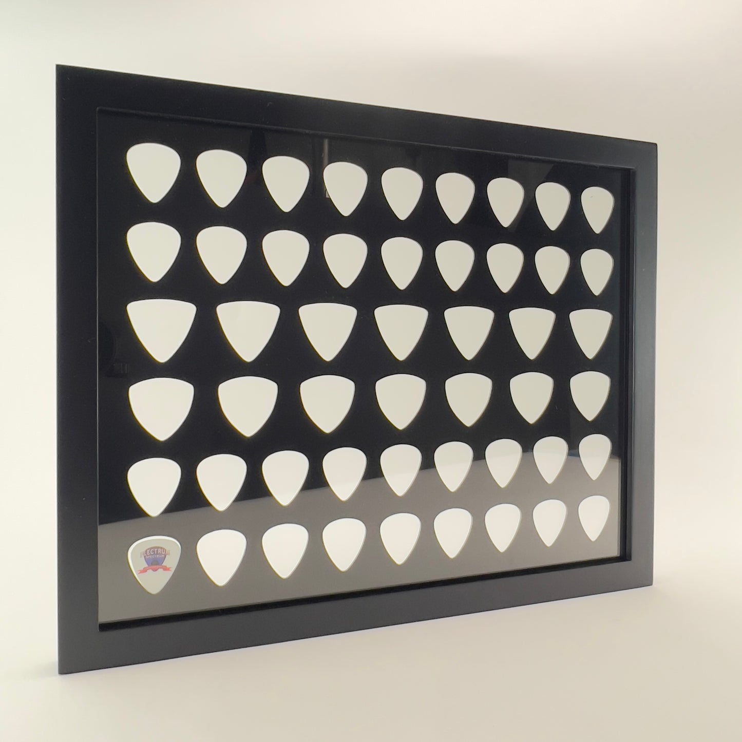 11" x 14" Combination Guitar Pick/Bass Pick Display - BLACK