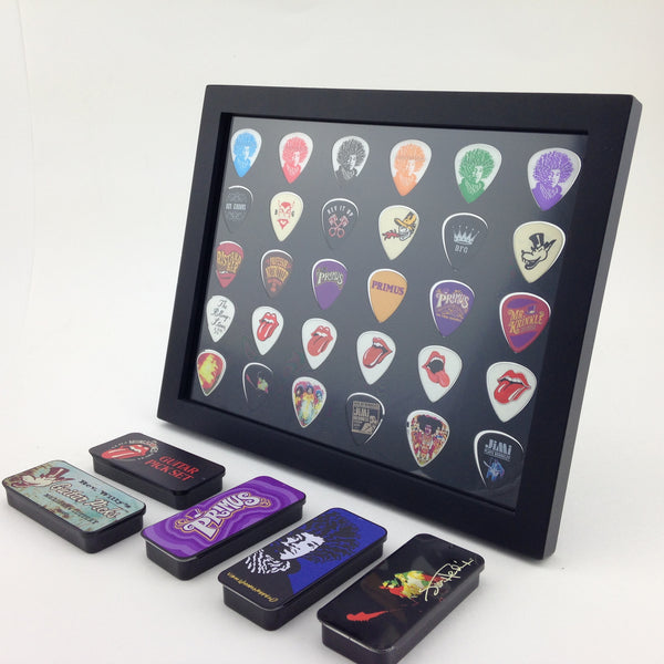 12 Guitar Pick Display Frames | Games And Frames