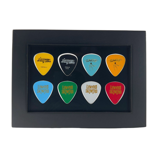 4" x 6" BLACK Guitar Pick Display - Horizontal - Holds 8  Picks