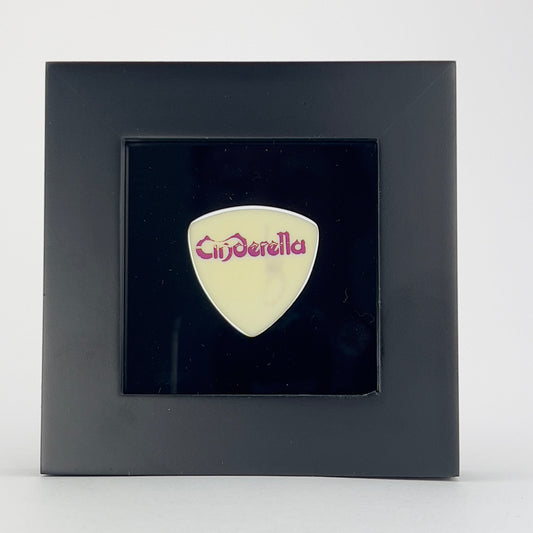 3" x 3" #346 ROUNDED BASS Guitar Pick Display Frame - BLACK