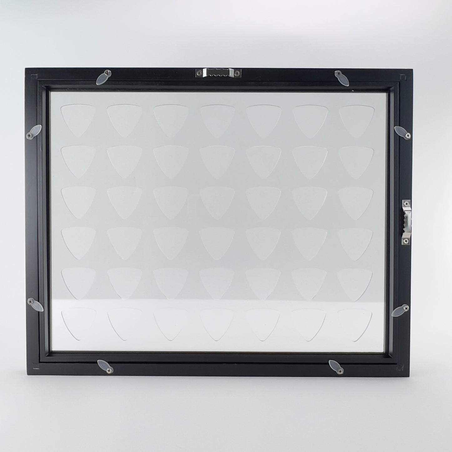 11" x 14" #346 TRIANGLE BASS Guitar Pick Display - CLEAR