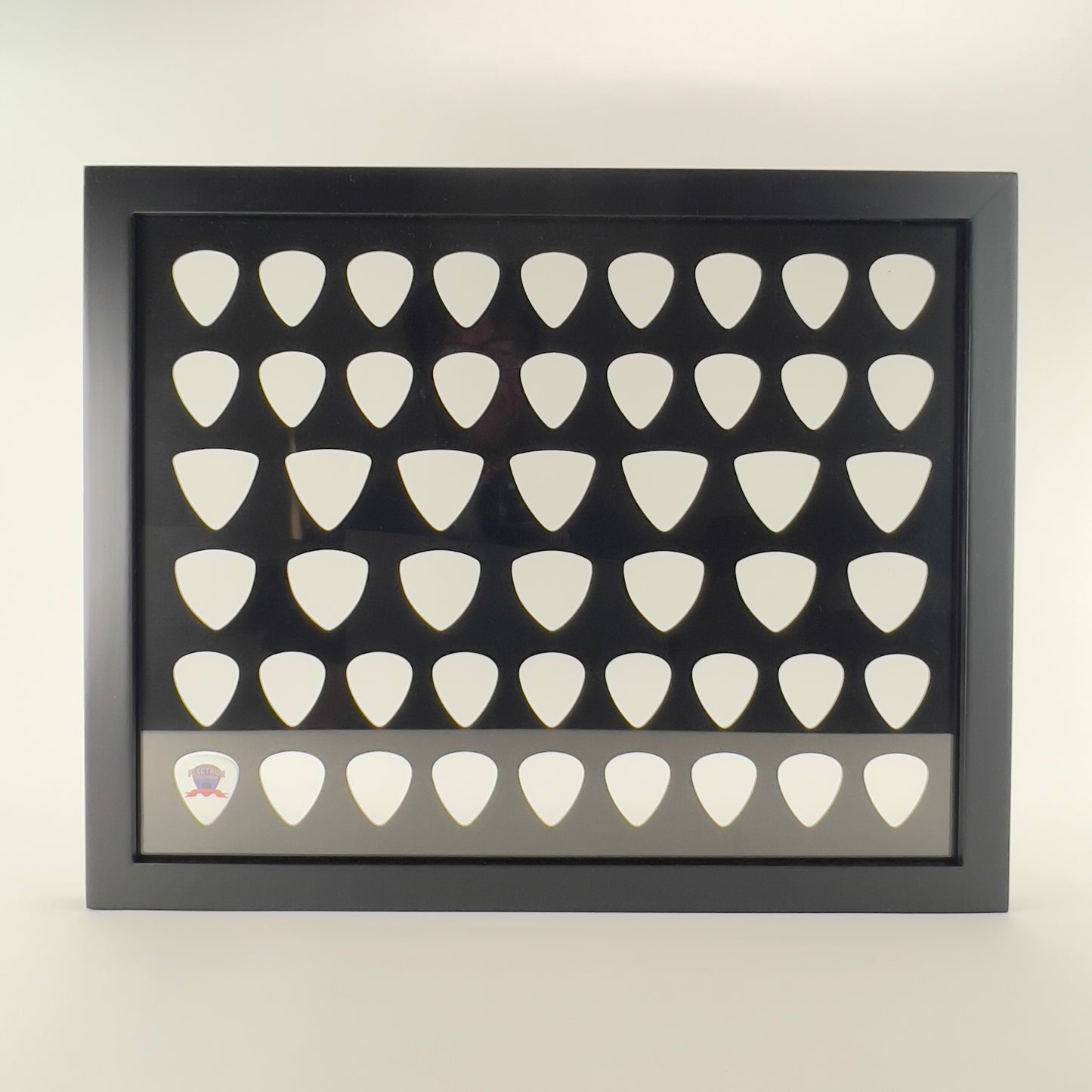 11" x 14" Combination Guitar Pick/Bass Pick Display - BLACK