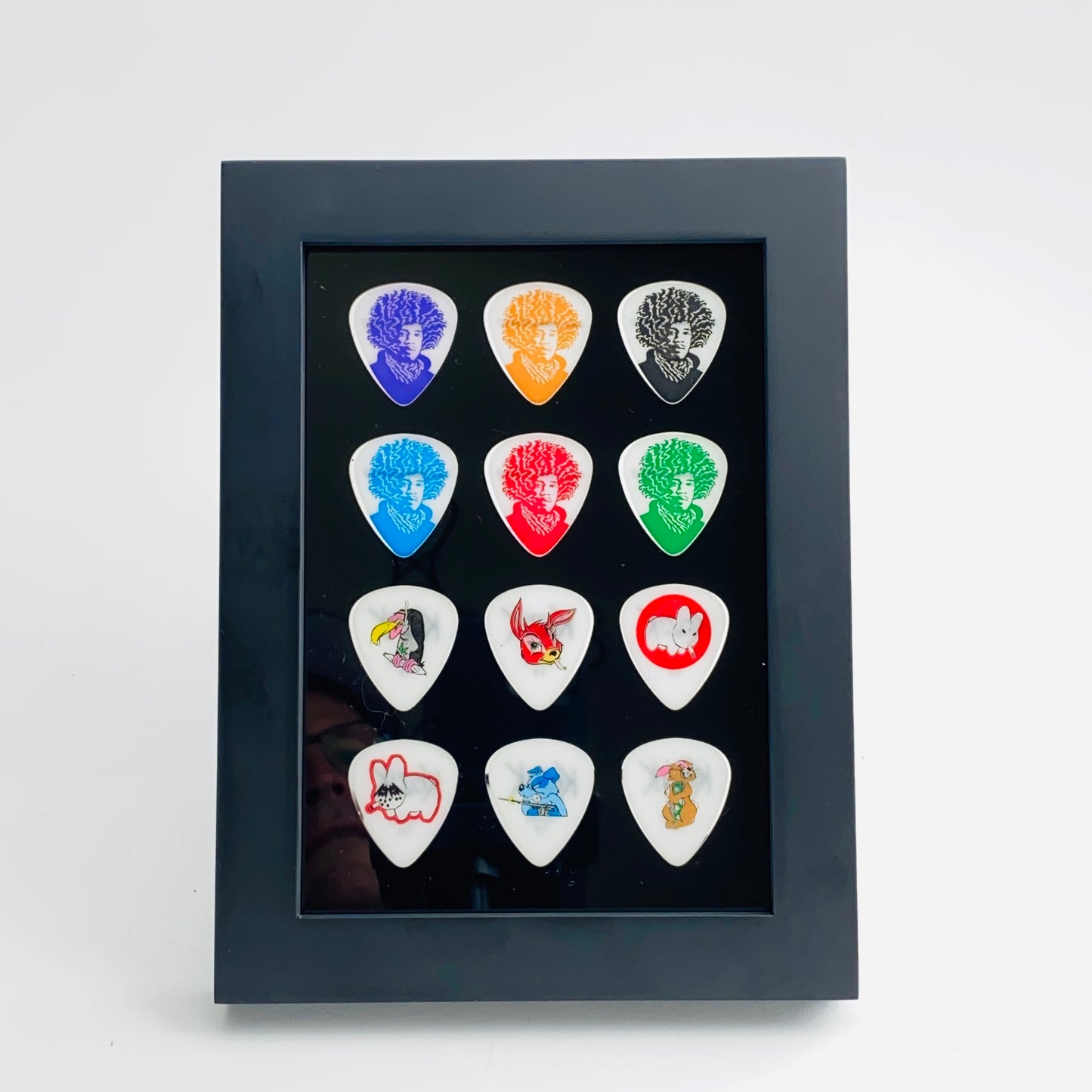 5" x 7" Vertical - Holds 12 Standard Guitar Picks