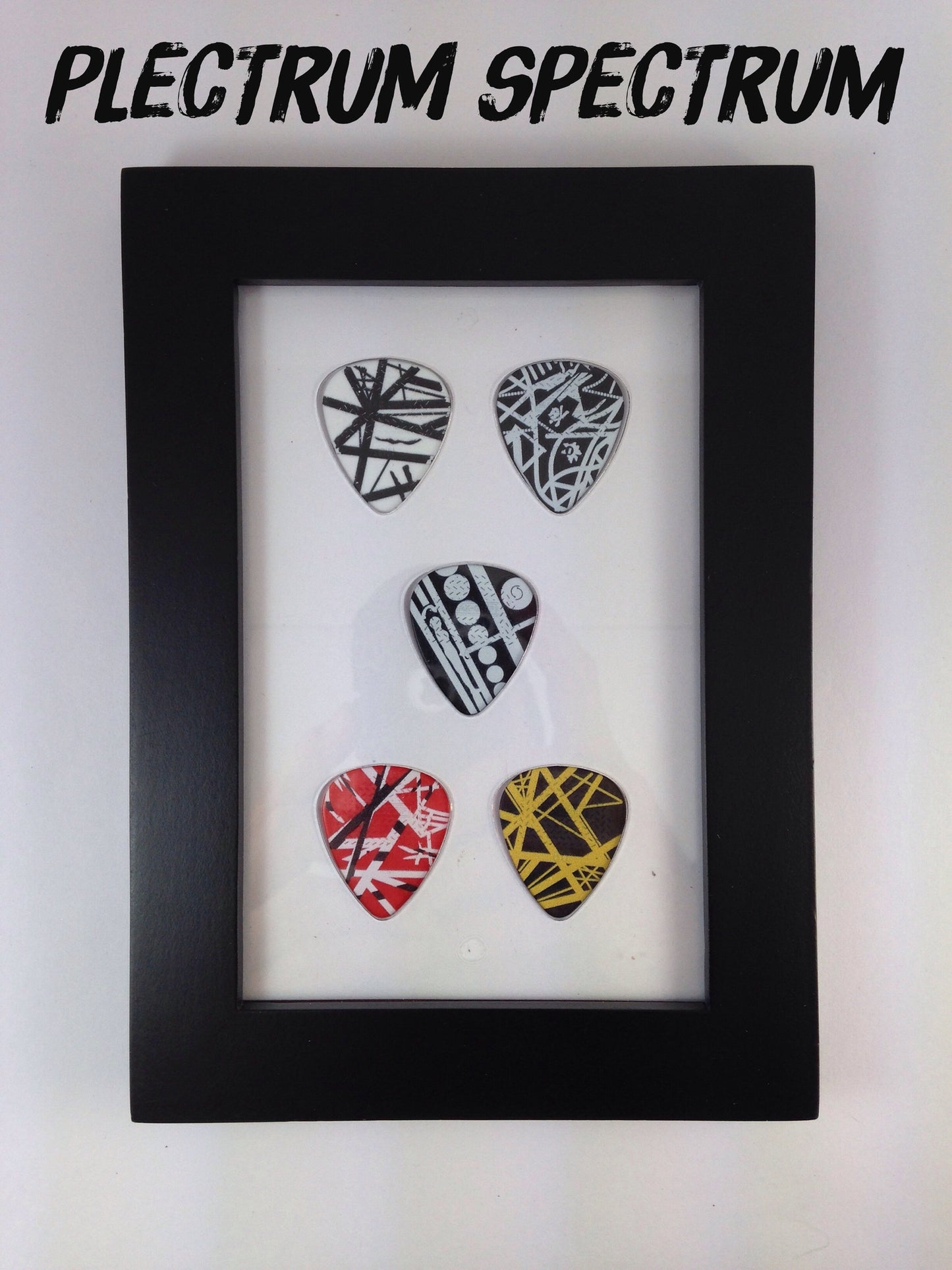 4" x 6" Vertical - Holds 5 Standard Guitar Picks