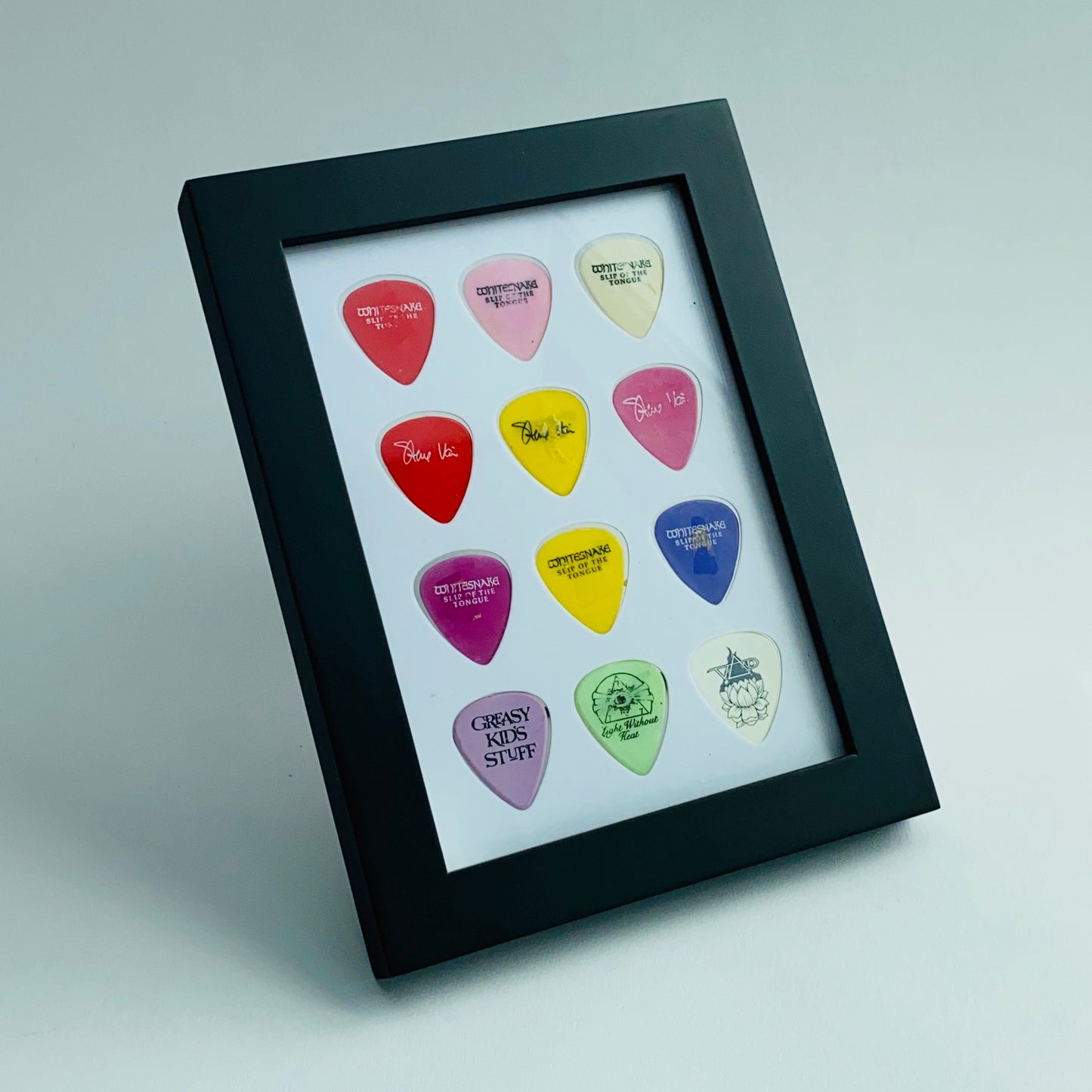 5" x 7" Vertical - Holds 12 Standard Guitar Picks