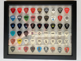 Clear 11" x 14" Guitar Pick Display - Holds 54 Picks - FRAME INCLUDED!