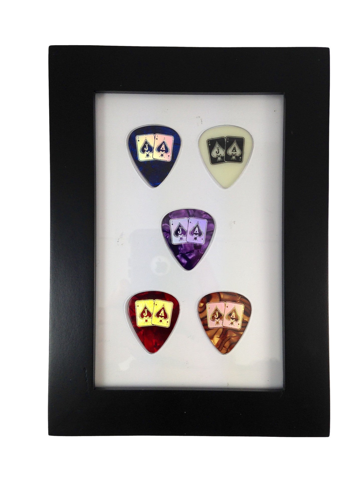 4" x 6" Vertical - Holds 5 Standard Guitar Picks