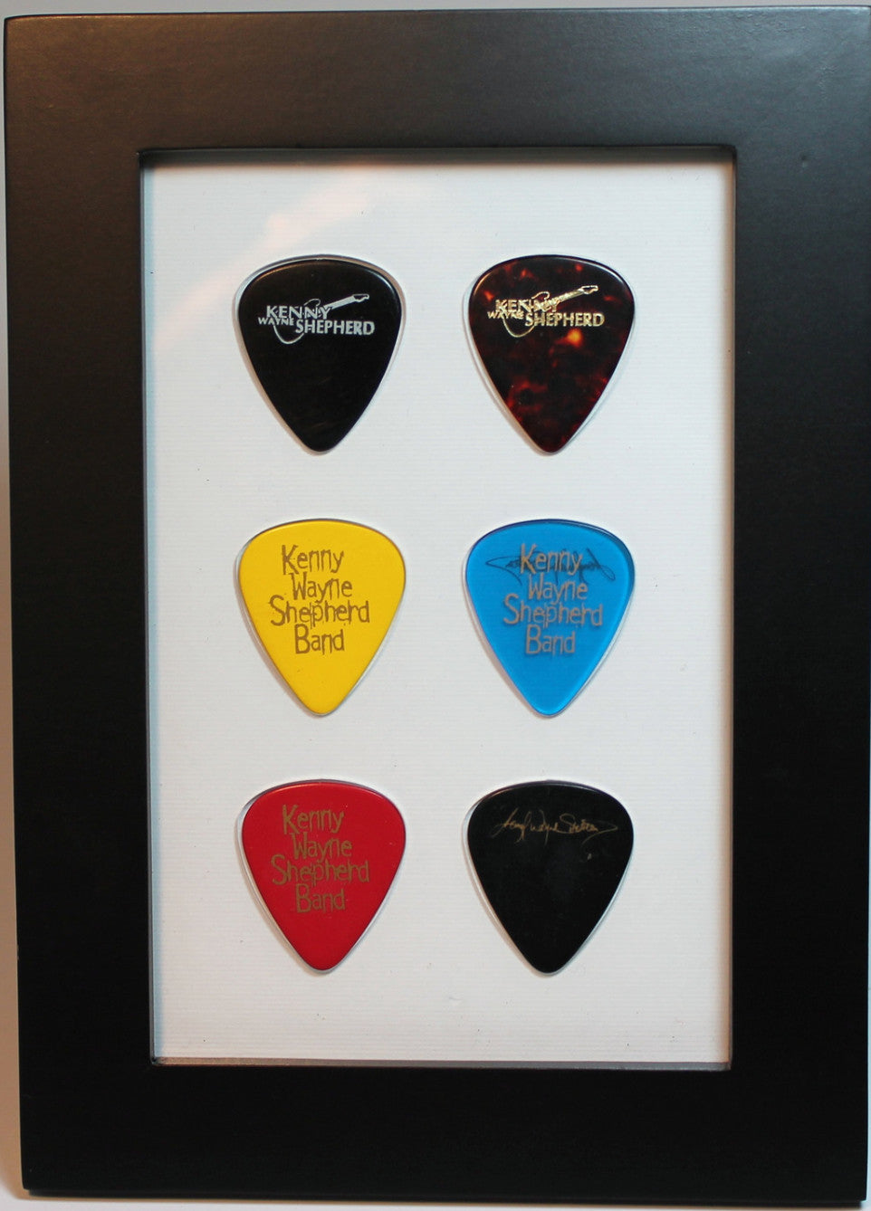 4" x 6" Vertical - Holds 6 Standard Guitar Picks