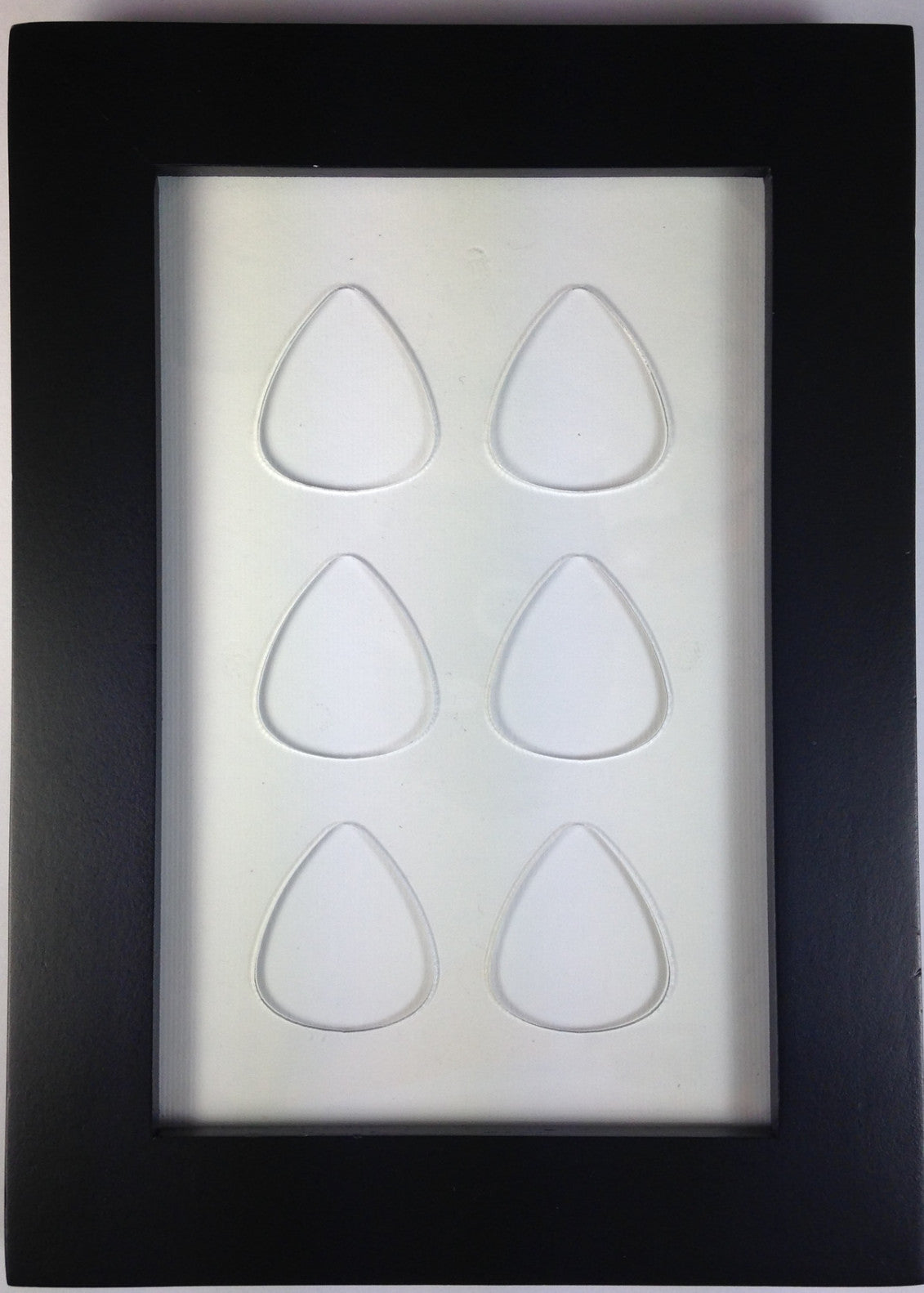 4" x 6" Vertical - Holds 6 Standard Guitar Picks